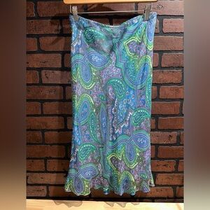 Alice & Trixie Multicolor Paisley A-Line Skirt